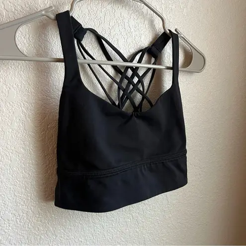 Lululemon  Free to Be Bra *Wild Long Line
Black