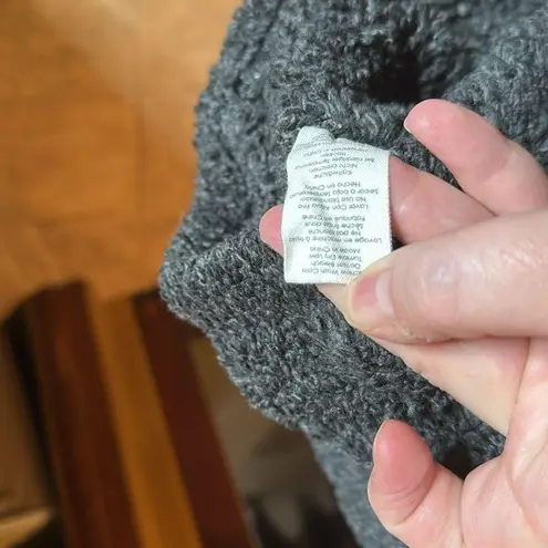 PJ Salvage Campfire Cozy Half Zip Lounge Sweatshirt Gray Size Small Oversized