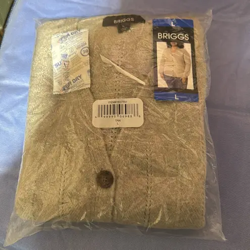 Briggs New York Briggs Ladies cardigan nwt