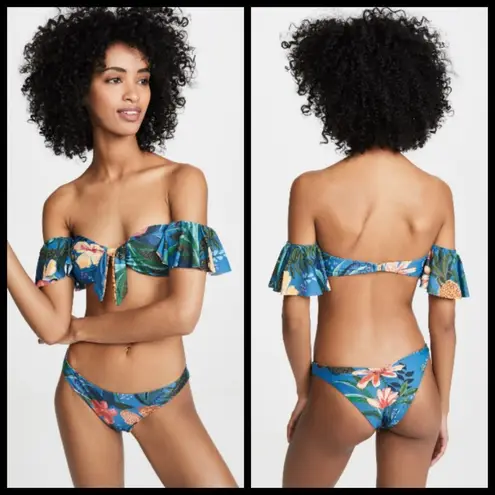 Farm Rio ππ Reversible Bandeau Strapless Bikini TOP XS NWT