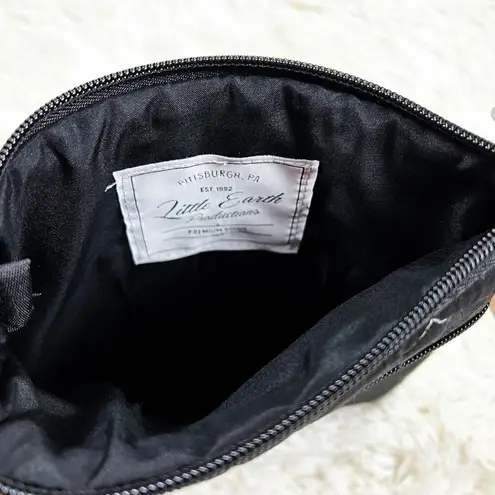 Little Earth NBA Brooklyn Nets Black Crossbody Bag