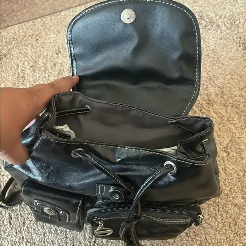 Rosetti Rossetti Faux Leather backpack with snap closure