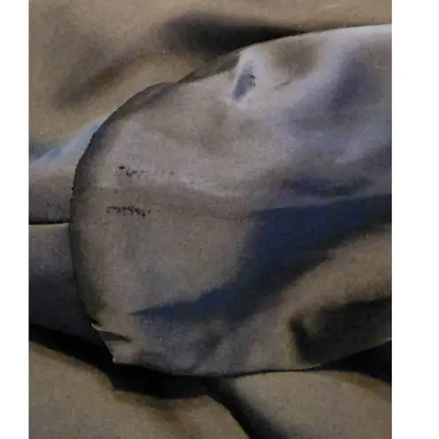 Phoebe Couture Black Satin Dress Size 4