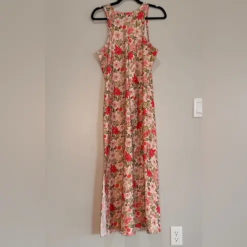 Outerknown Ellison floral slip dress size medium NWT