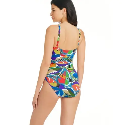 Bleu Rod Beattie Bleu Rod Beattie High Neck 12 Keyhole One-Piece Swimsuit