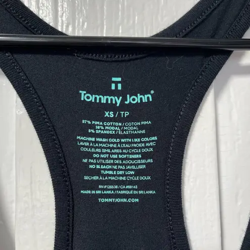 Tommy John Women's Second Skin Racerback Dress in Black size XS