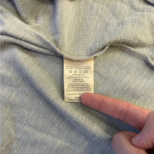 NWT Anthropologie Donni Sandwash Open Front Ribbed Duster Cardigan ~ Size OS 💚🍄 Gray