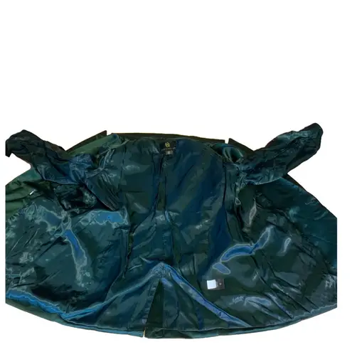 HOUSE OF HARLOW 1960 GREEN SATIN COCKTAIL BLAZER (M) Size M