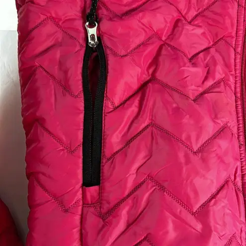 Free Country  Hot pink Puffer Jacket.  Size Medium‎