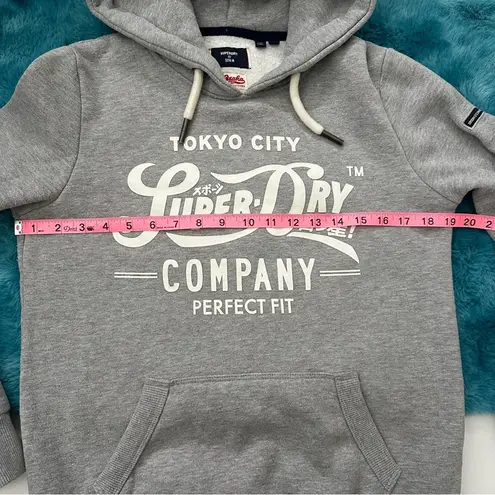 Superdry Women’s Script Style College Hoodie Size 6