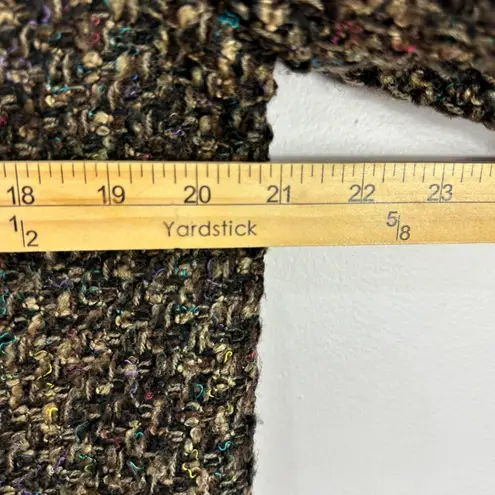 CGNY Blazer Womens 8 Brown Tweed Single Button Vtg USA Mohair Old Money Luxury