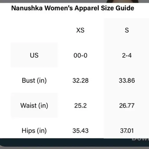 NANUSHKA Sayan Satin Slipdress Slipdress
NANUSHKA in Bronze Brown Size Small NWT