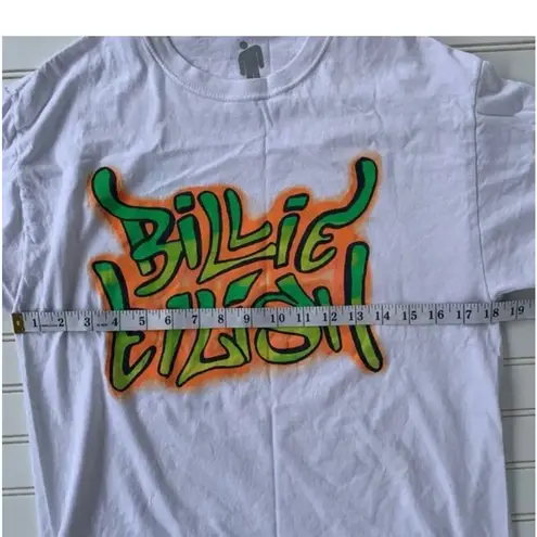 Billie Eilish White Graphic Tee
