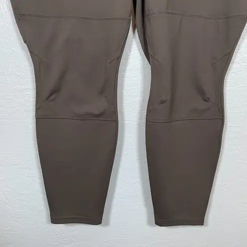 Carhartt  Women Plus Size 3X Brown Force Fitted Midweight Utility Legging Pockets
