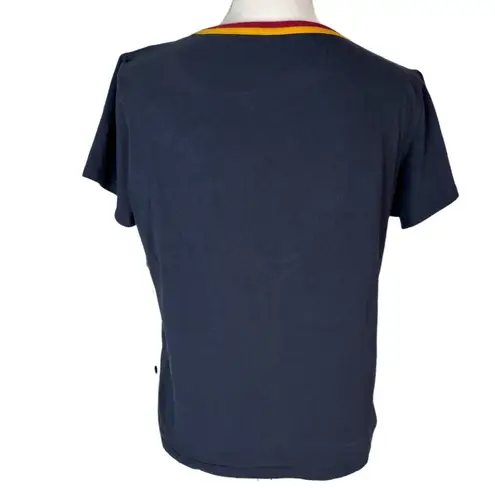 Tommy Hilfiger  Scoop Neck Embroidered Short Sleeve T-shirt