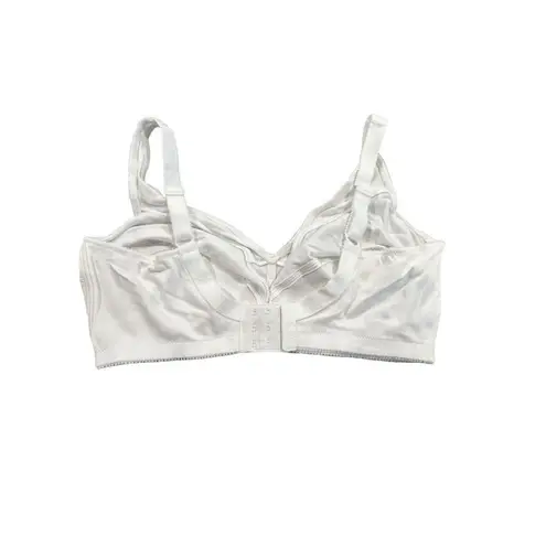 Fruit of the Loom  T-Shirt Bra Women's 38D White Wireless Soft Cup Seamed NEW