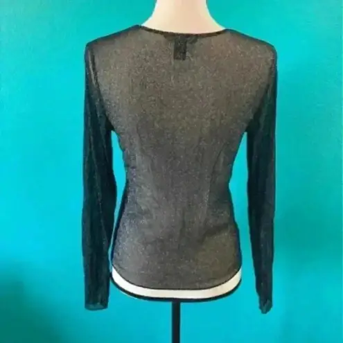 Victoria's Secret Victoria’s Secret sheer glittery shirt in size xs