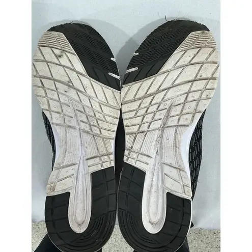 Womans L. A. Gear Bliss Size 9 Black Mesh Lace Up Sneakers