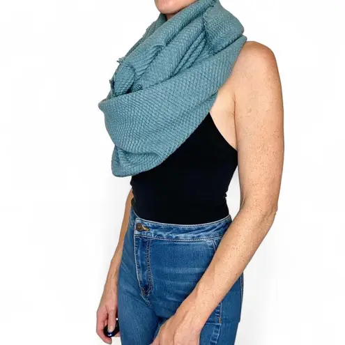 Christopher & Banks NWT Dusty Blue Teal Infinity Scarf