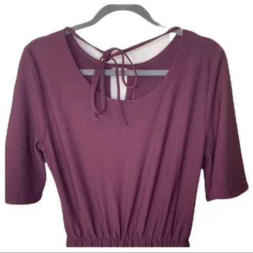 Lysse Crepe Jumpsuit In Grape Size S