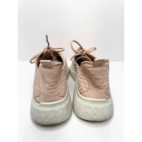 Ecco Sneakers Size 7.5 Pink Therap Lace Up Athletic Shoes in Tuscany Pink