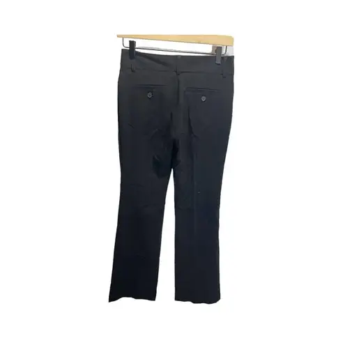 BCX Black Dress Pants Size 0 Trouser Straight. Leg Career Stretch Mid Rise