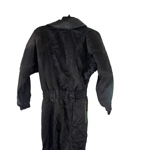 Ellesse Vintage Women's Size 10 Medium Black Snow Skiing Suit