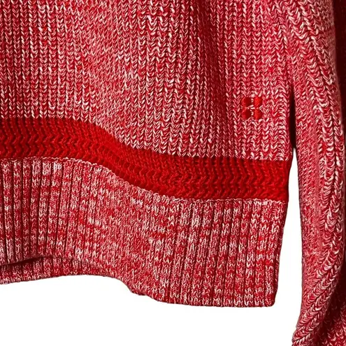 Sweaty Betty  Sunday Marl Knitted Sweater Red Women’s Size XS Organic Cotton