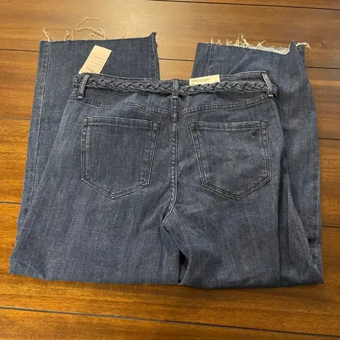 William Rast NWT Women's Misses High Rise Wide Leg Cropped Jean Size 28 Med wash