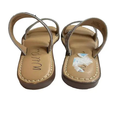 Wild Pair Rainbow Sparkle Slide Sandal Size 5 New