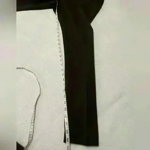 W By Worth Women Brown Dress Pants 4 Straight Leg Pockets Zipper Accent