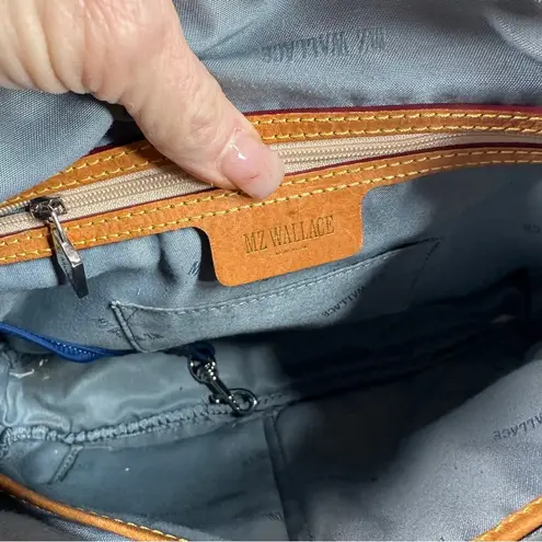 MZ Wallace MK Wallace Navy Blue Nylon Women's Crossbody Bag - Medium Size