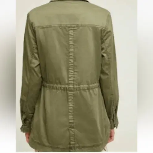 Anthropologie  Marrakech Green Geneva Anorak Jacket SMALL