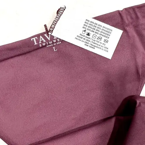 NWT Tavik Ali Mini Swim Bottom in Merlot