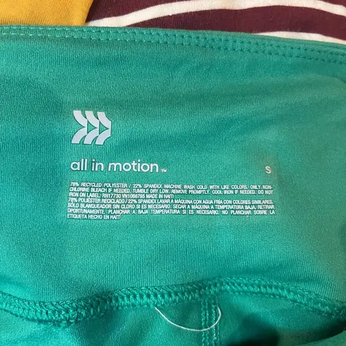 All In Motion NWT  kelly green High Rise 7/8 leggings