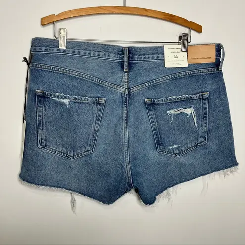 Citizens of Humanity  Marlow high rise relaxed vintage denim shorts women size 33