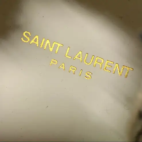 Saint Laurent Bedford Low top Distressed Sneakers