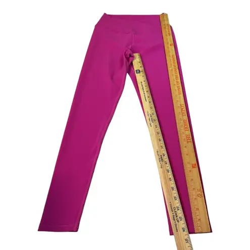 Anna & Ava NWT Active Crossover High-Waist Ribbed Leggings Pink Fuchsia Medium