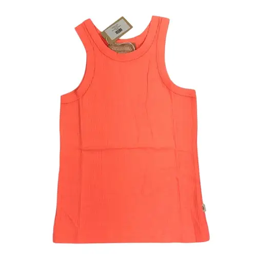 ARAMINTA JAMES Everyday Knit Tank Top Women 8/S Apricot Resort City Travel NWT Orange Size 6