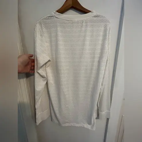 Zyia Active chill long sleeve laser cut light layer Size has rubbed off β¦