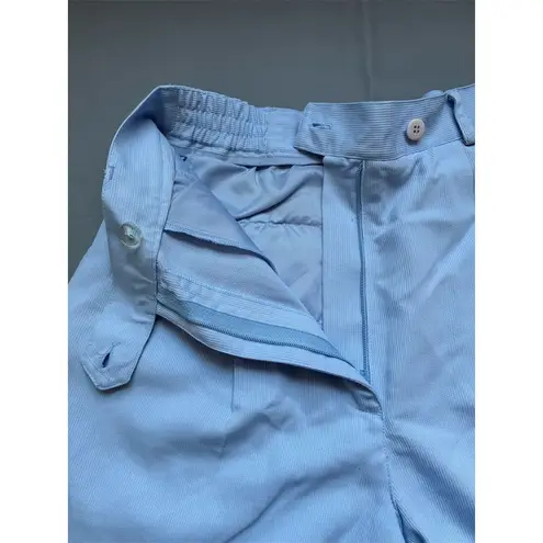 EP Pro Women's High Waist Pleated Shorts Blue Size 4 Casual Golf