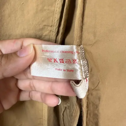 Marni Open Front Trench Jacket Coat Size US 6