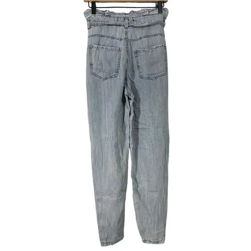 Vintage Havana Women's Paper Bag Waist Lightweight Jeans - Size Small - Retro