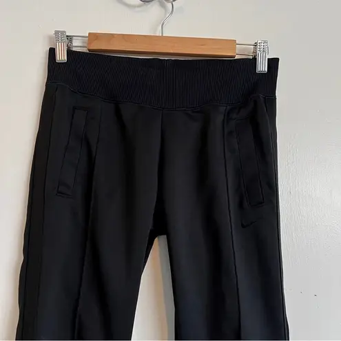 Nike athletic dept black straight leg zip ankle pants size small