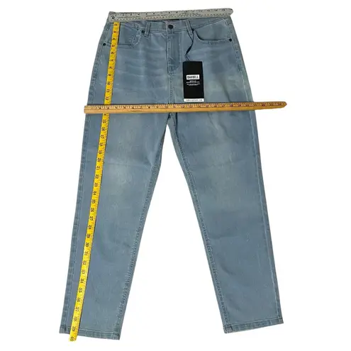 BARBELL Jeans Mom Fit Light Wash For Athletes Womens Size 29 NEW NWT Blue