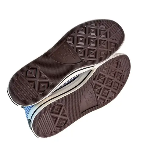 Converse  Women’s Chuck 70 High Washed Indigo Hickory Stripes Blue Sneakers‎ 12 - Image 6