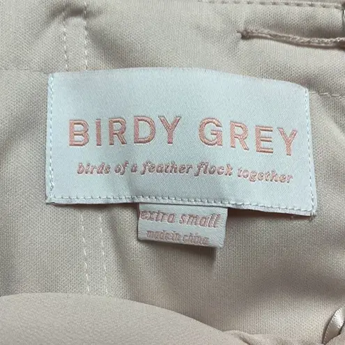 Birdy Grey Birdie Grey XS Grace Bridesmaid Maxi Dress Gown Blush Convertible Formal NWT