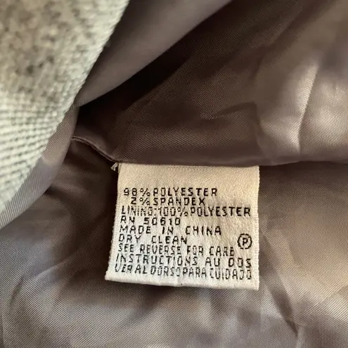 Le Suit Size 14WP Petite Multicolor Print Button Suit Blazer Career Jacket