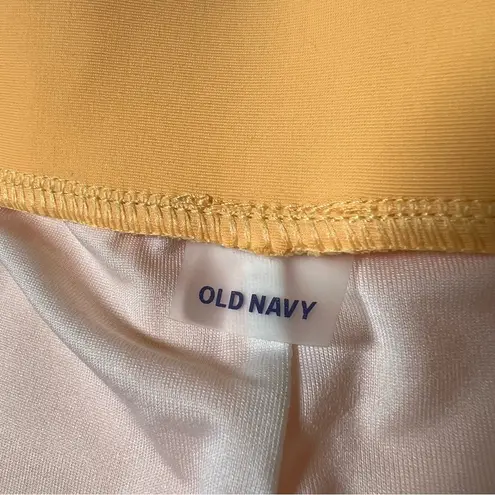 Old Navy NWT  Plus Neon Orange High Rise Biker Shorts