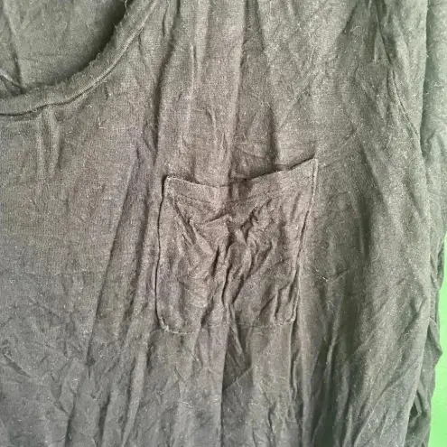 Derek Heart CLEARANCE!  Plus Size 2X Long Sleeve‎ Black Shirt GUC!